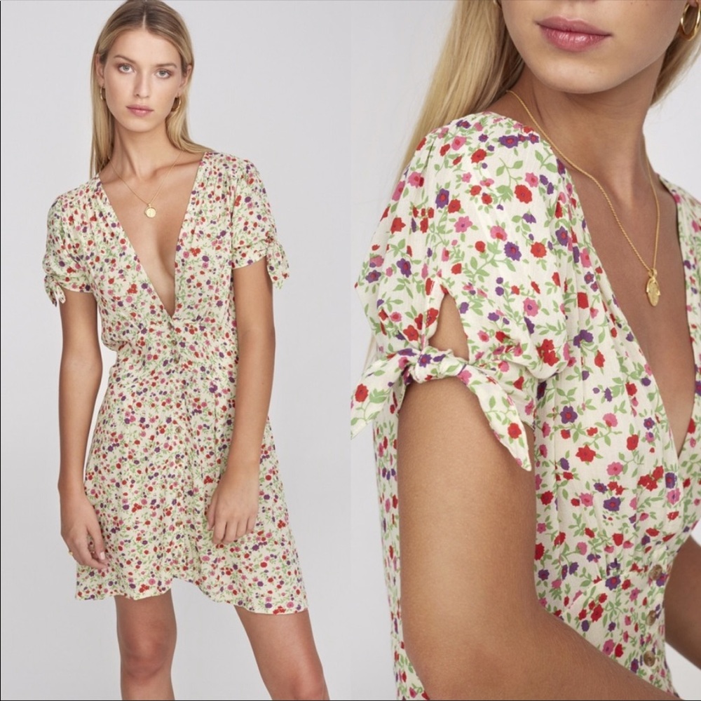 Faithfull the Brand Marianne Floral mini dress
